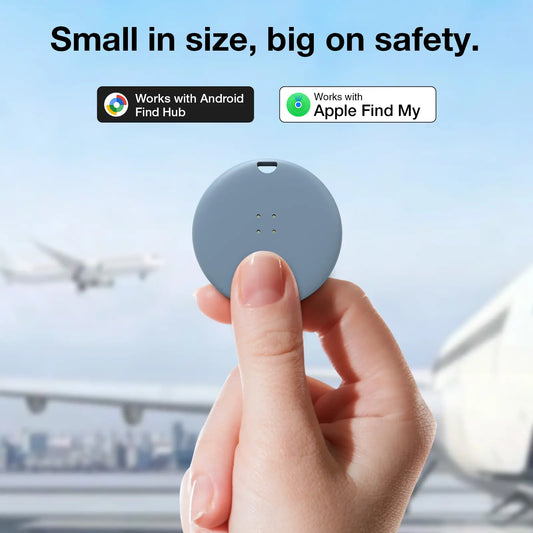 OTIC Smart Tag Universal Bluetooth Item Tracker for Ios & Android Works with Apple Find My & Google Find My Key Finder for Wallet Luggage Backpack Keys Pets IP67 Waterproof Lightweight Compact Tracking Labels