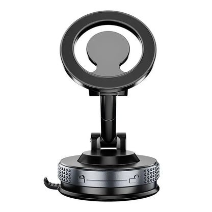 Vacuum Magnetic Phone Stand, New Type of Magnetic Phone Stand, Rotatable and Foldable Portable Double-Sided Vacuum Magnetic Adsorption Adjustable Phone Stand, Washable Base