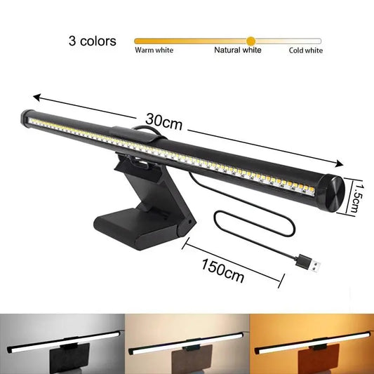 Summerwins LED RGB Monitor Light Strip Computer Backlight with 3 Color Temperatures, Ideal for Gaming Setups, Home Improvement LED Lights, Led Light Backlit, Rgb Colorful Led, Color Changing Led, Dimmable Led