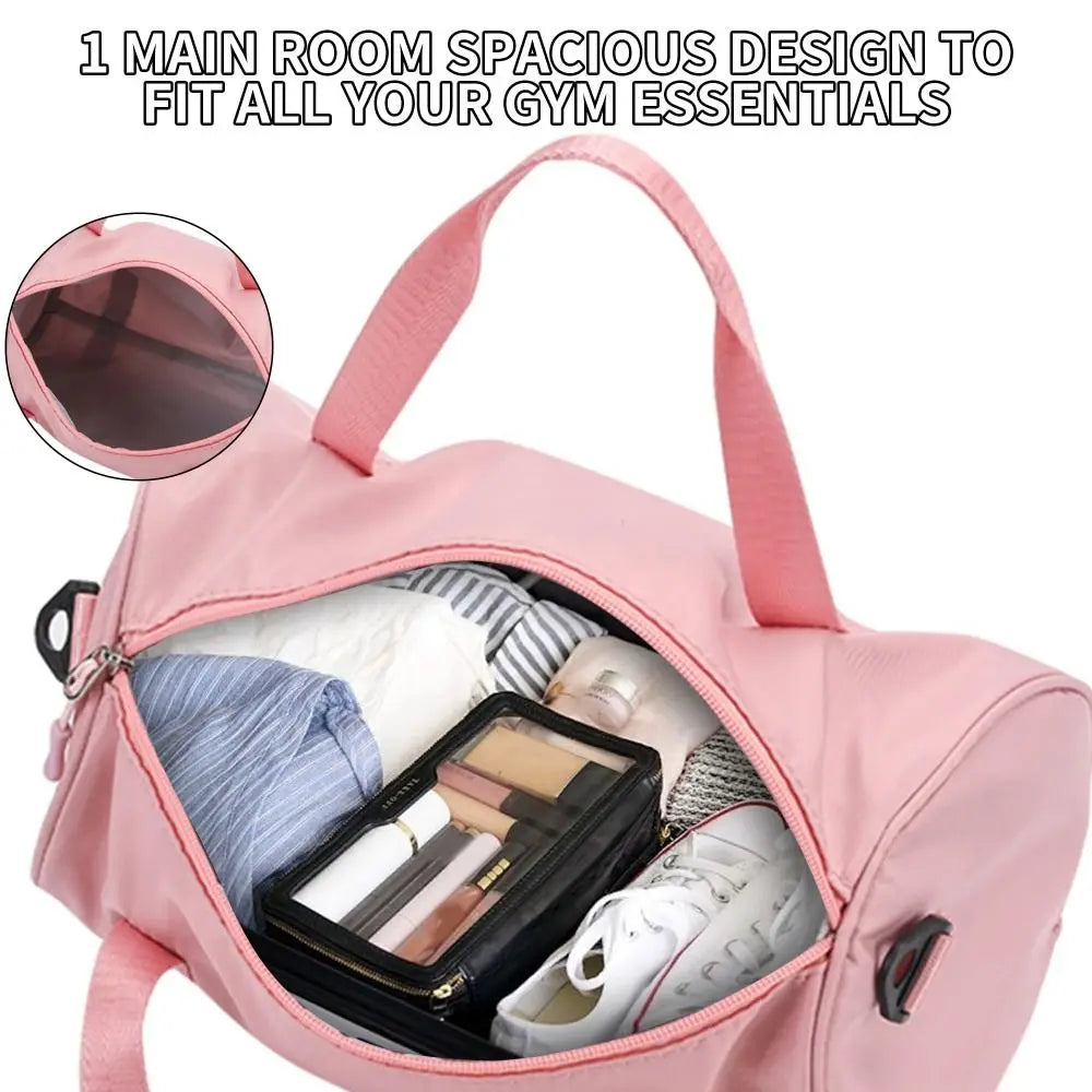Women's Solid Color Mini Gym Bag (Waterproof Shoulder Bags)