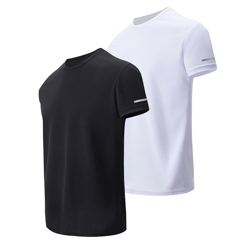 Men's Multicolor Short-Sleeved Loose and Comfortable Shirts 1/2/4 Pcs
