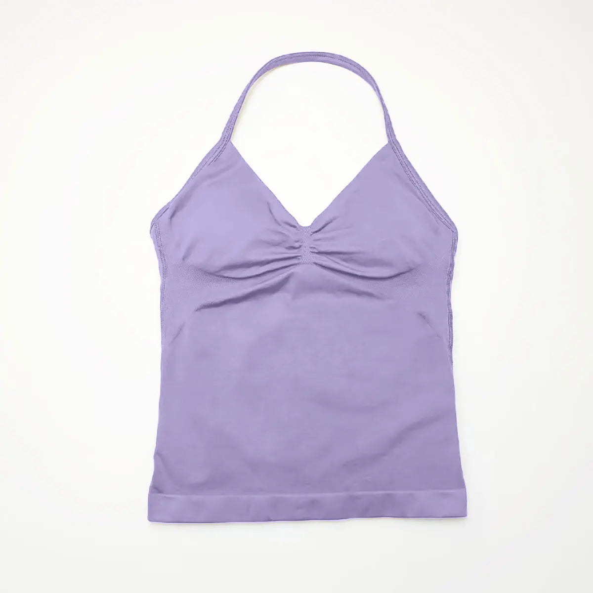 Women's Seamless Yoga Tank with Removable Pads (V Neck)