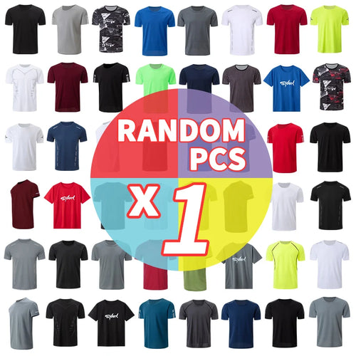 Men's Multicolor Short-Sleeved Loose and Comfortable Shirts 1/2/4 Pcs