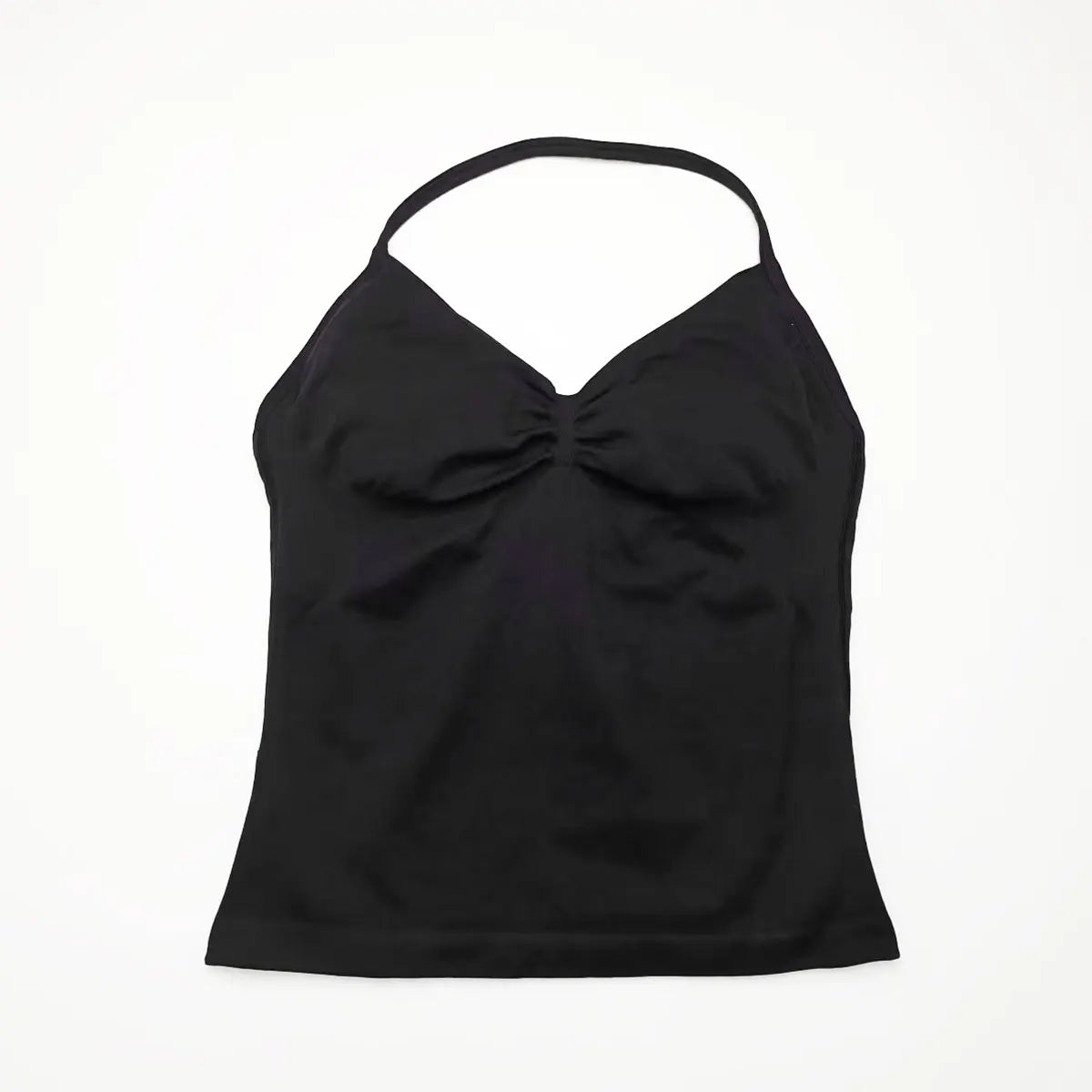 Women's Seamless Yoga Tank with Removable Pads (V Neck)