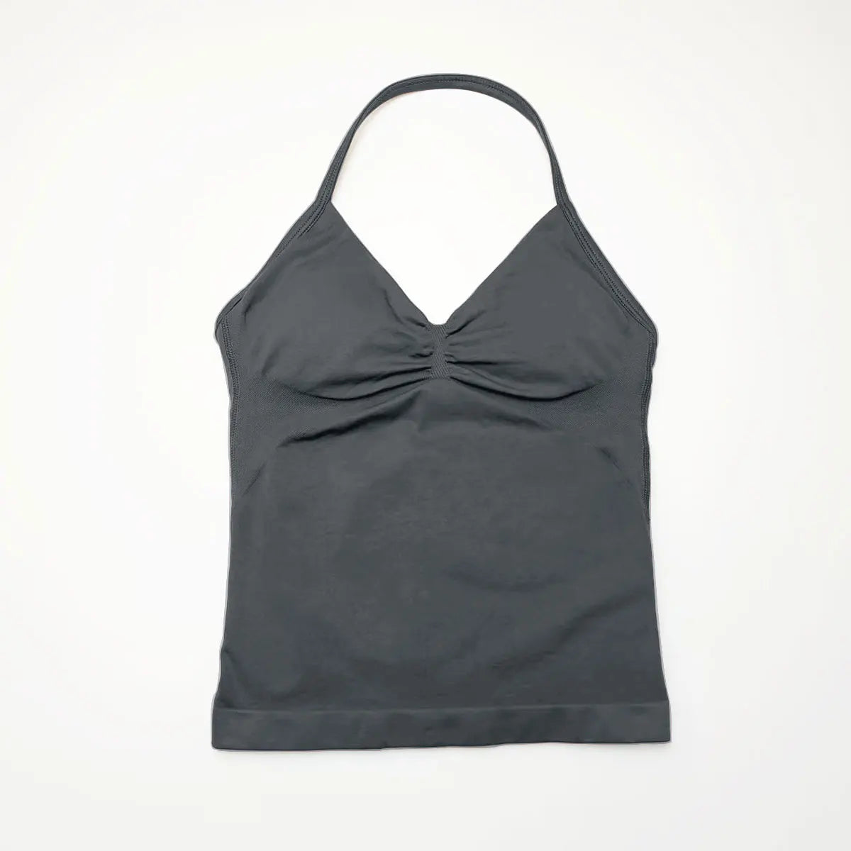 Women's Seamless Yoga Tank with Removable Pads (V Neck)