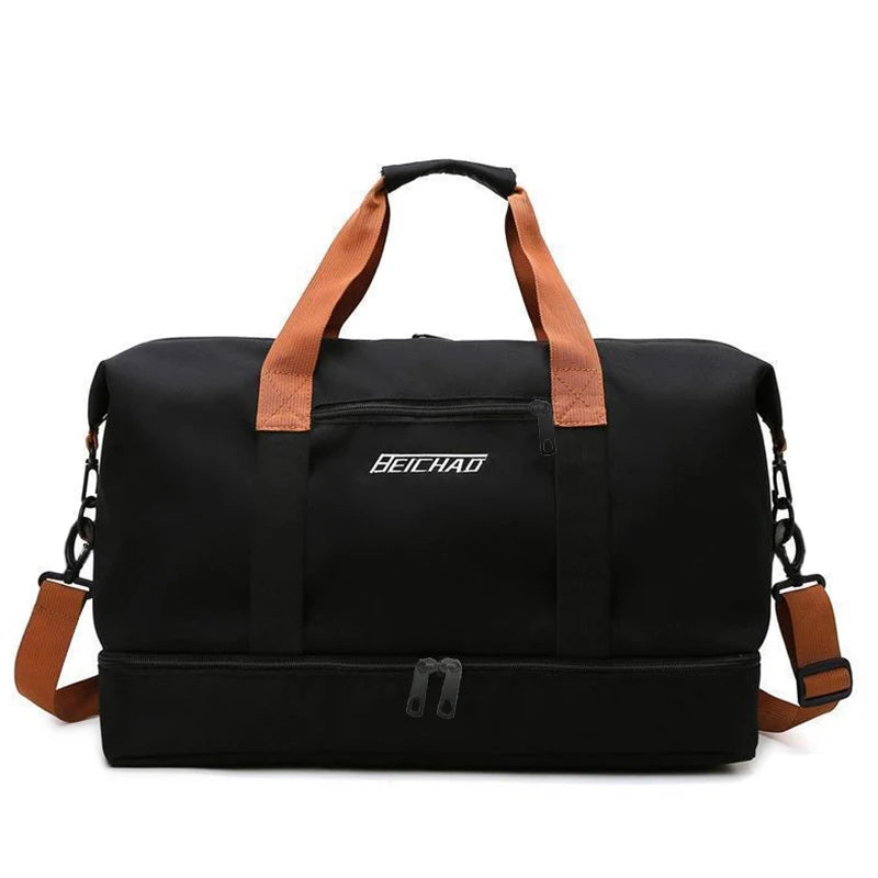 Travel Gym Bag Shoulder Crossbody Duffle Bag