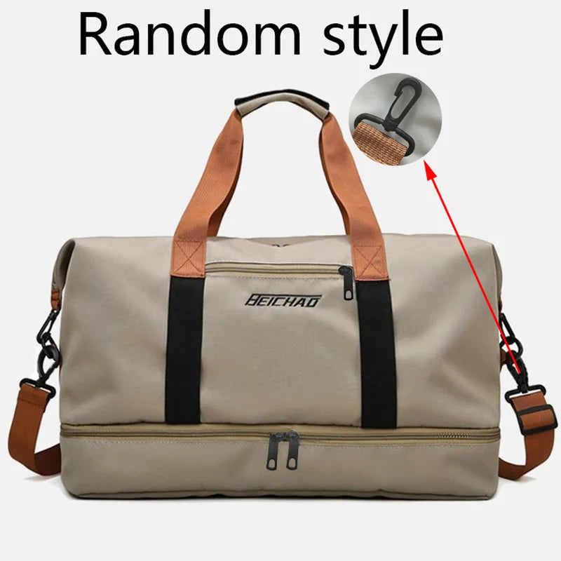 Travel Gym Bag Shoulder Crossbody Duffle Bag