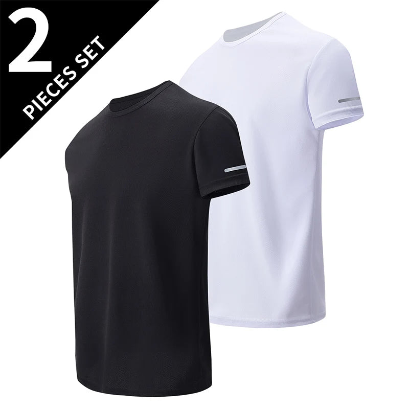 Men's Multicolor Short-Sleeved Loose and Comfortable Shirts 1/2/4 Pcs