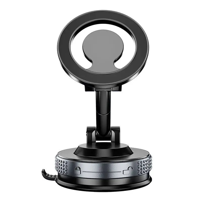 Vacuum Magnetic Phone Stand, New Type of Magnetic Phone Stand, Rotatable and Foldable Portable Double-Sided Vacuum Magnetic Adsorption Adjustable Phone Stand, Washable Base